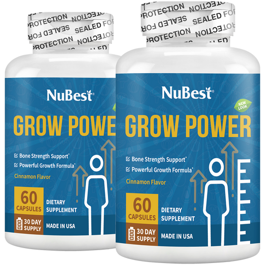 Grow Power, For Children & Teens, 60 Capsules - Pack of 2