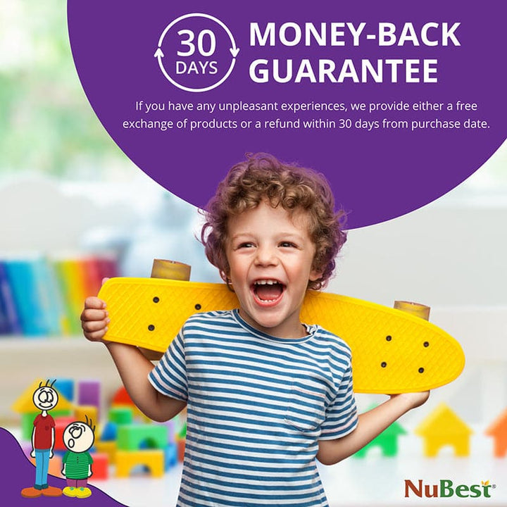 NuBest Tall Kids, Multivitamins For Kids Ages 2-9, Berry Flavor, 90 Chewable Tablets - Pack of 2